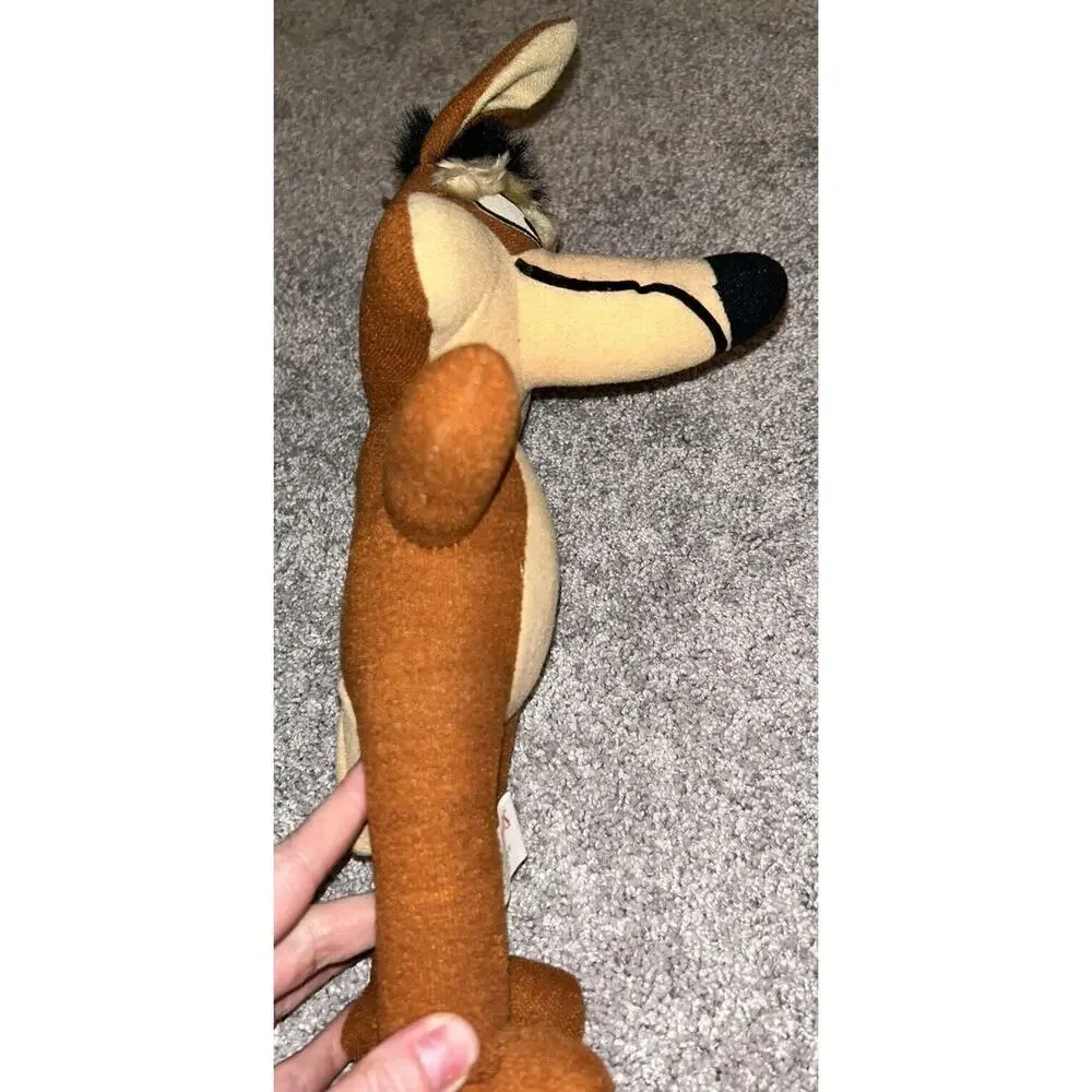 Wile E. Coyote Plush Toy Vintage 1971 Warner Bros‎ Plush Mighty Star VINTAGE